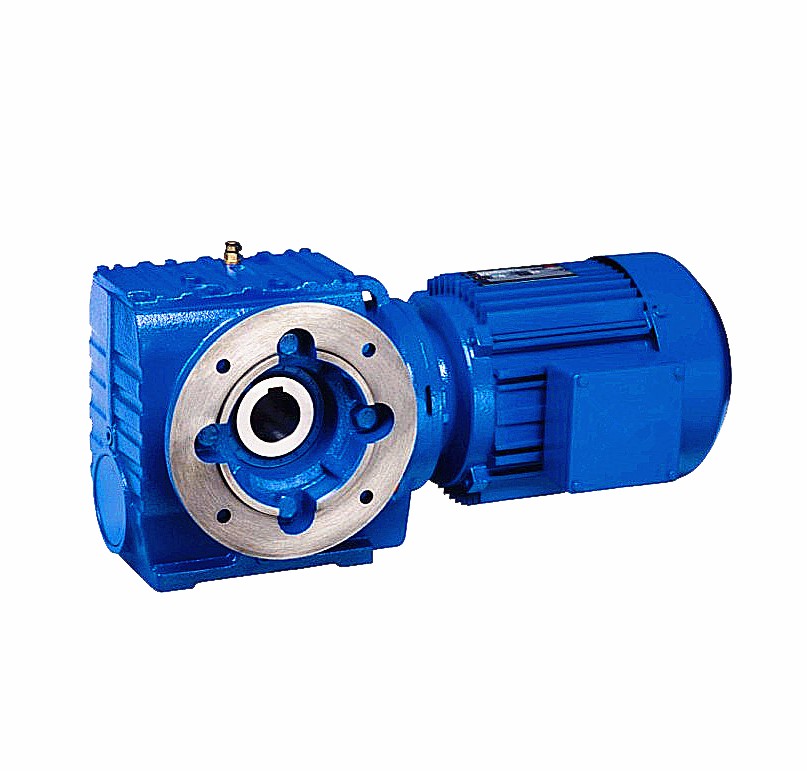 S series reducer, helical gear-worm gear